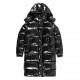 Local pickup  700MONCLERMoncler  Moncler mouth medium-length hooded down jacket jacket HANOVERIAN down jacket many stars love the style, 90 national standard 90 velvet, filling 600g (90 national standard white duck down 