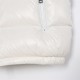 Local pickup  400 Terminal stocked in storeMoncerMonkou #Bormes White Lacquered Pudding Quilted BreezeThe Bormes down vest is made from signature shiny patent nylon with classic chevron quilting to make it stand out, the