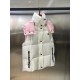 Local pickup  450 Terminal stocked in storeMONCLER down vest Luzule autumn and winter new generation level, real picture, hooded vest, hat can be removedColor black white powder lining,Size 012