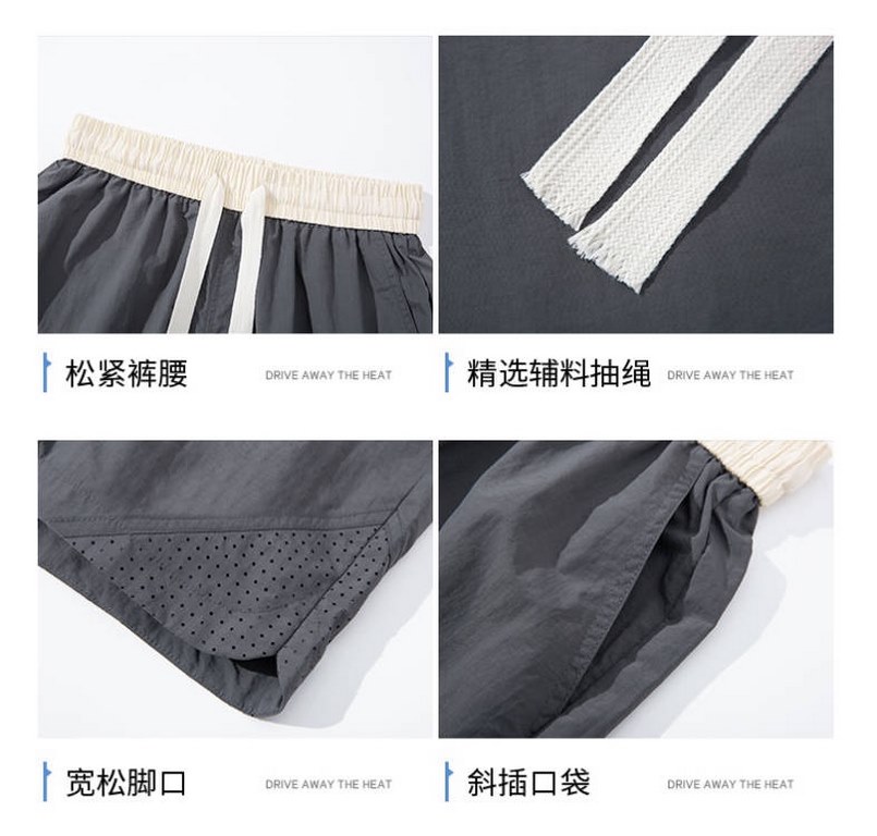 P115 Beginner ARC'TERYX Beginner ARC'TERYX lightweight shorts models, these shorts on the body will really be handsome, classic simple pants without complex design, pants leg with knob logo print ultralight quick-drying 