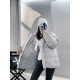 #Model's upper body pictureCANADA GOOSE Canada Goose White Label PASTELS Collection JunctionPastel Pike Coat