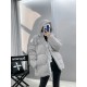 #Model's upper body pictureCANADA GOOSE Canada Goose White Label PASTELS Collection JunctionPastel Pike Coat