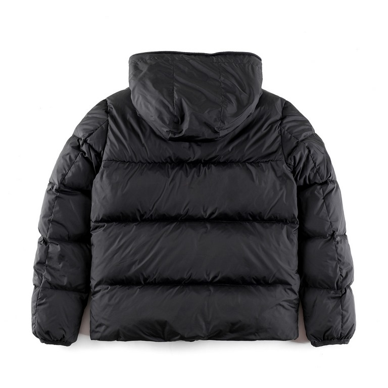 Local pickup version  600 Terminal put in store2021 MonclerTemplon Embroidered Webbing Down Jacket Hooded Wind Pocket Non Detachable,Three labels, details, accessories, hardware QR code scanning!UK official website in th