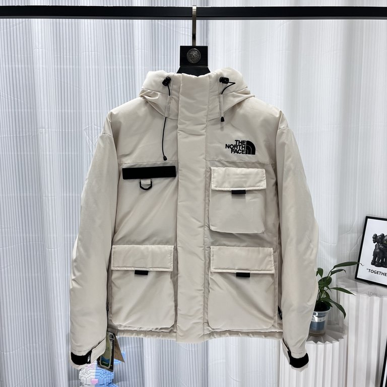 The North Face Workwear Down Jacket  Shin Mina's ModelColor Beige, Gray, Black, Army Green,Size XS, S, M, L, XL, XXL,Design IdeaThis is THE NORTH FACE pinnacle of the work, high-end in any one of the North Face down jack