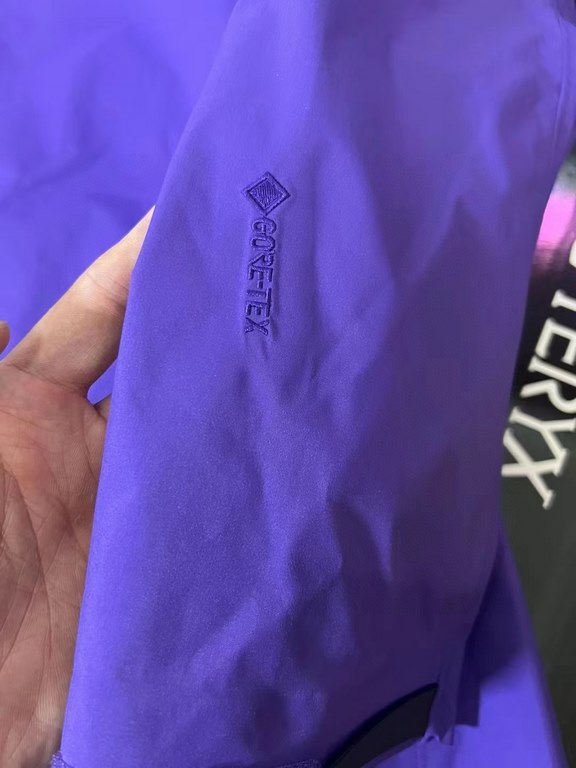 arcteryx originator beta series jacket purple hooded zipper long sleeve jacket jacket