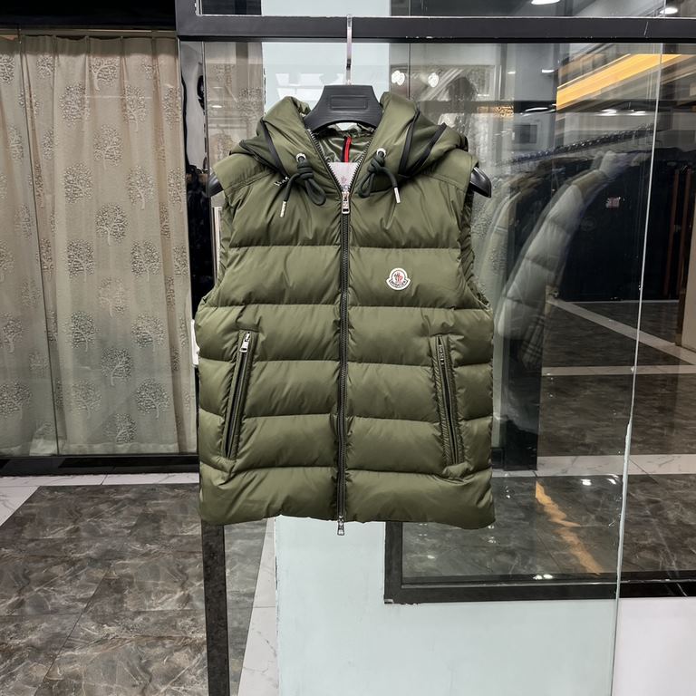 Local pickup  450 Terminal stocked in store2023  New Moncler Cardere Short Down VestColor black White, green,Size 12345