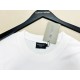 Local Pickup  1208888BalcianM-3 X24 top black and white two-color popping fine embroidery classic elements fusion tide short sleeve, classic short sleeve 3 labels complete, trendy men's fashion, whether it is on the body