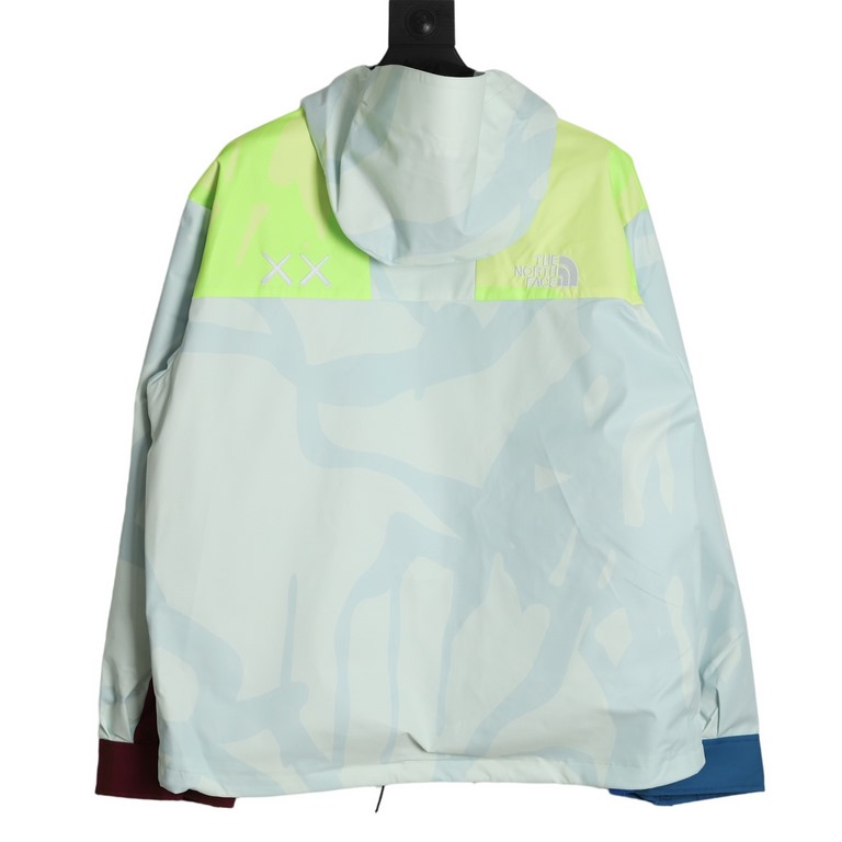 THE NORTH FACE x XX KAWS Co-Branded FW22 Outdoor Colorblock Hardshell Hooded SweatshirtTNF The North Face Limited Edition A fantastic hooded sweatshirt for men and women that can't be missed!The Noodle and KAWS innovativ