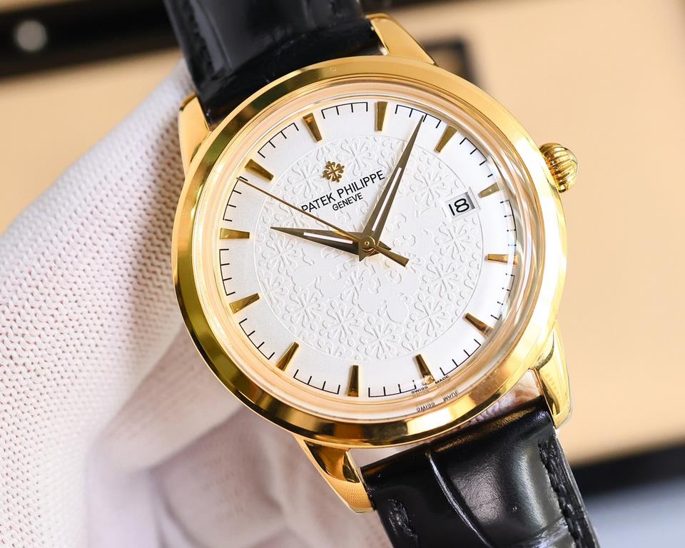 ]    The original open mold Patek Philippe Classical Series   took up to eight months! Ultra-thin men's automatic mechanical wristwatch, using the original 9015 movement imported from Japan, 28,800 vibrations per hour, Z