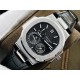 PFF Factory221 Recommended] V3 upgraded version [the highest quality version on the market] Patek Philippe Patek Philippe Sporting Collection (Nautilus) 5724 (Bastard) Pearl Tourbillon! Patekphilippe Patekphilippe Sports