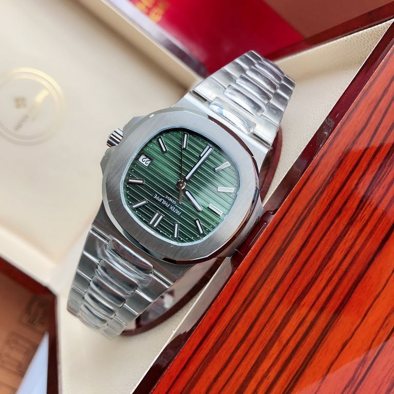 Boxed Support Hong Kong and USA direct shippingPatek Philippe's Nautilus collection, commonly known as the King of Steel, is a sturdy and distinctive watch with a price tag that's not too expensive compared to other PP m