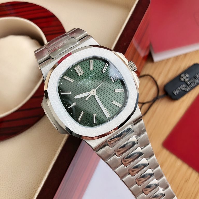 Boxed Support Hong Kong and USA direct shippingPatek Philippe's Nautilus collection, commonly known as the King of Steel, is a sturdy and distinctive watch with a price tag that's not too expensive compared to other PP m