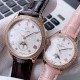 new first push 2020 hot new Patek Philippe (couples pair of watches   upgraded version of the true moon phase function watch series), ushered in a new member. The word fashion high-end atmosphere, using a unique Swiss ET