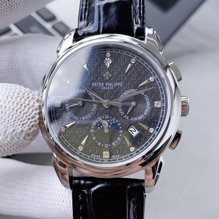 The new Patina Ferrari Sun, Moon and Stars series is now hot on the market, the original 11 replica, the exclusive 24 hours of the new design concept    Style men's steel bracelet automatic mechanical wristwatch  Movemen