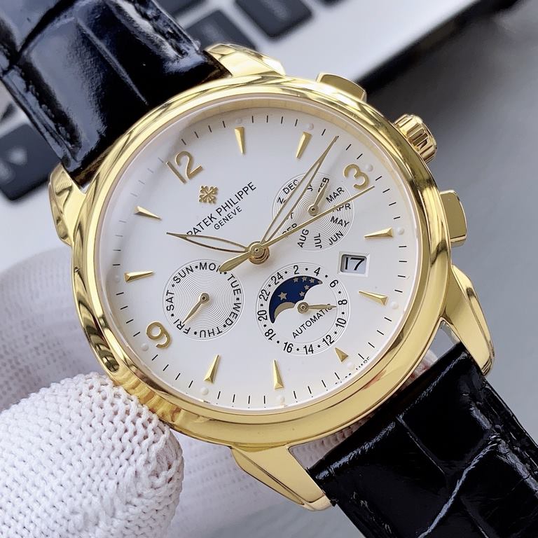 2020 Patek Philippe Complications Chronograph Series Launch Patek Philippe The aristocrat's work of art! With imported 9100 multifunctional movement (0 repairs) functions (24 hours, day of the week, star, month) imported