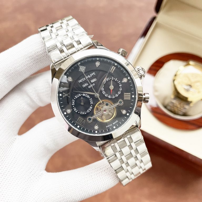 Same. Patek Philippe Patek.Philippe boutique men's watches, multi-functional design, noble atmosphere, gentleman style, excellent quality, hot sale in town. Adopting automatic mechanical movement, top-grade 316 stainless