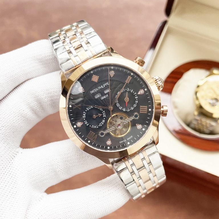 Same. Patek Philippe Patek.Philippe boutique men's watches, multi-functional design, noble atmosphere, gentleman style, excellent quality, hot sale in town. Adopting automatic mechanical movement, top-grade 316 stainless