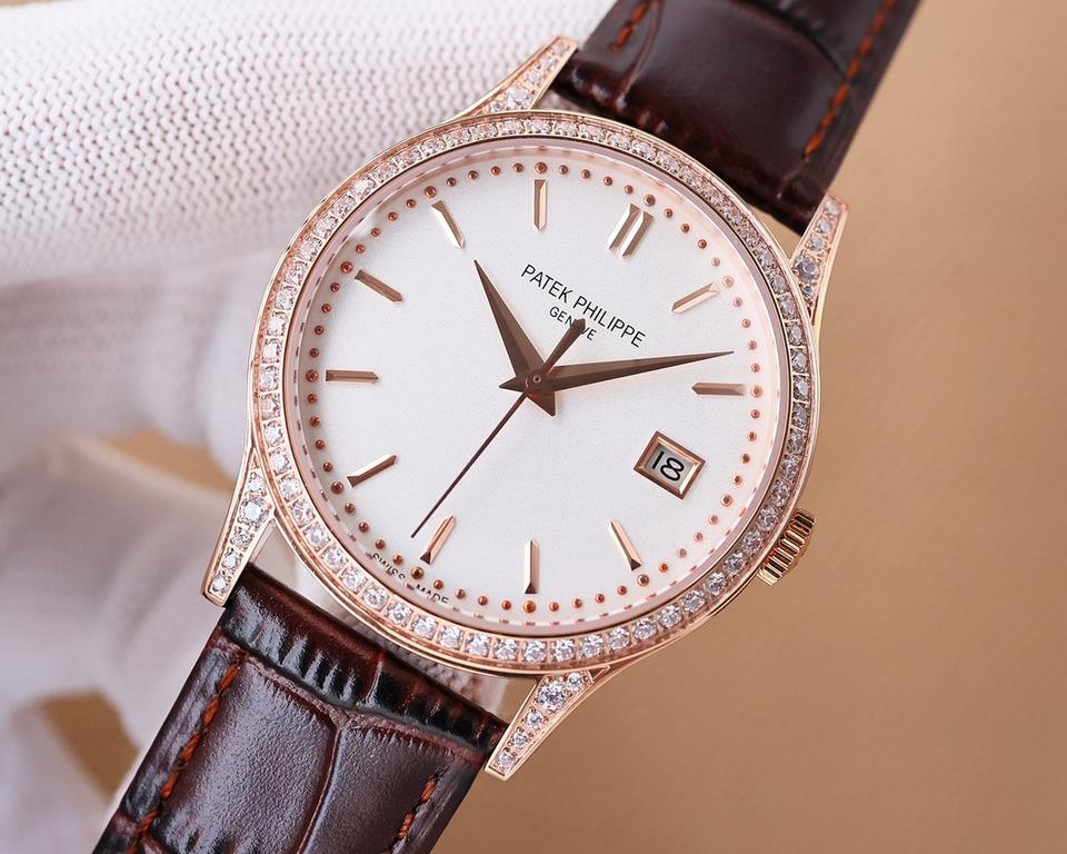 TW sincere, shocking launch of fine aesthetics representative of the work - Patek Philippe classical watch series - 5296. platinum V3 upgrade! The details are upgraded as follows pro diamonds, diamonds, luxury diamonds, 