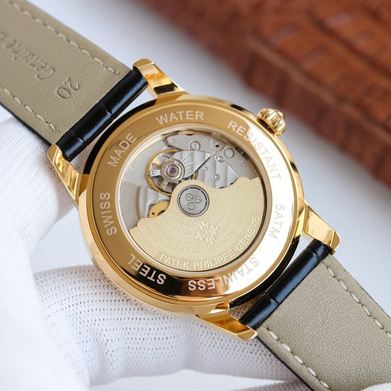 Year-end offer - new full brick shell   Patek Philippe, hot new style, Patek Philippe new pot cover, taking up to 6 months! Ultra-thin men's automatic mechanical wristwatch, using imported original 9015  movement, 28,800