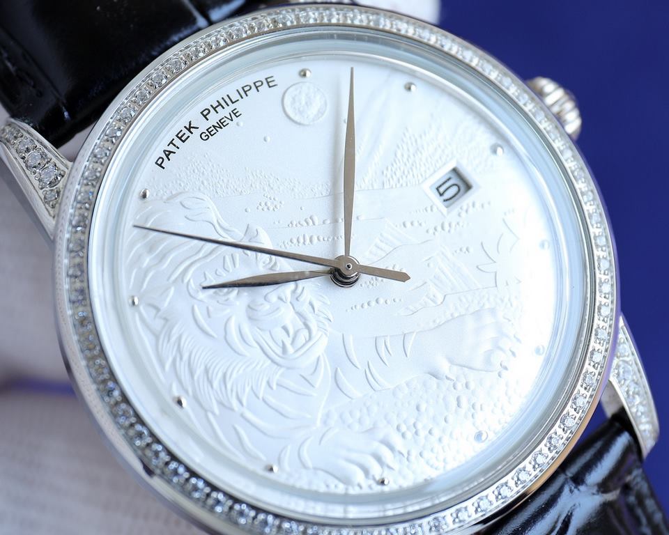 [Rose][Rose][TW Factory2022 Greatest Hits] Patek Philippe's latest model [Return of the King! The tiger is powerful! The Year of the Tiger!] The super watch is coming strong!1 Ultra-thin case, 40mm in diameter and 8.8mm 