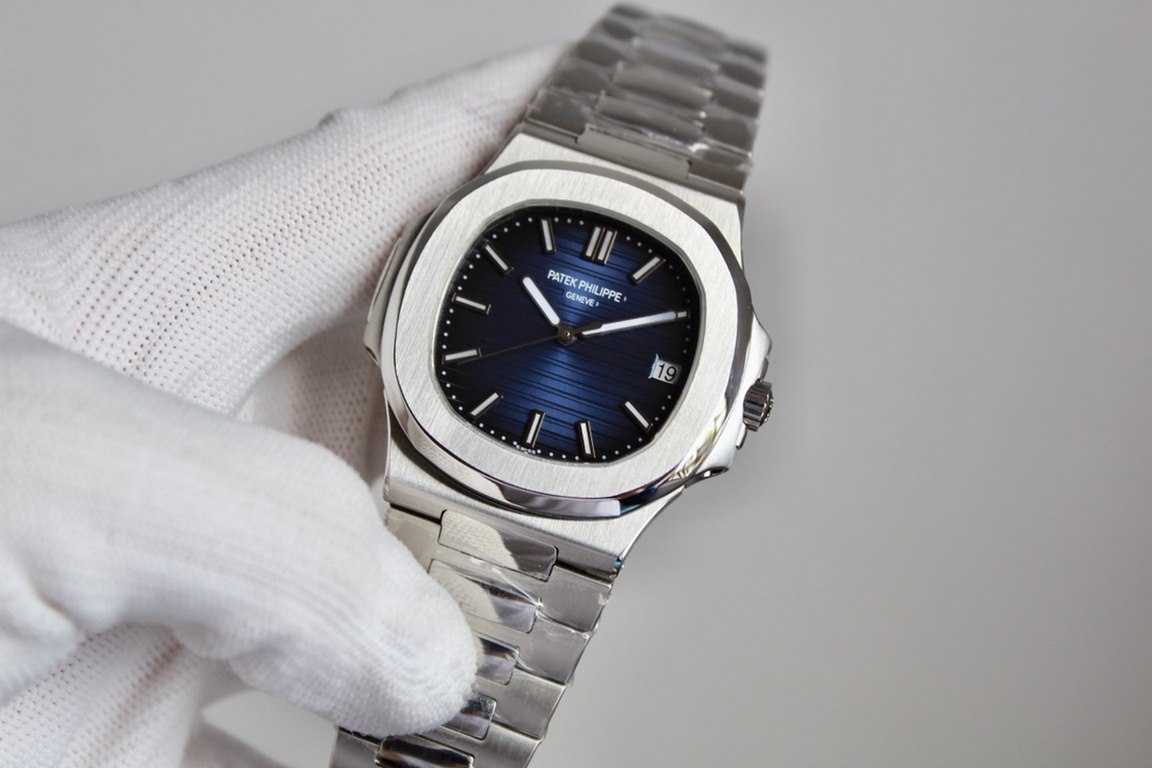 PATEK PHILIPPE 】Patek Philippe. Elegant Sports Series 57111A Nautilus, PP shocked the production of the king of steel watch, the best antidote program on the net, with Patek Philippe 9015 machine to change Cal.324 self-w