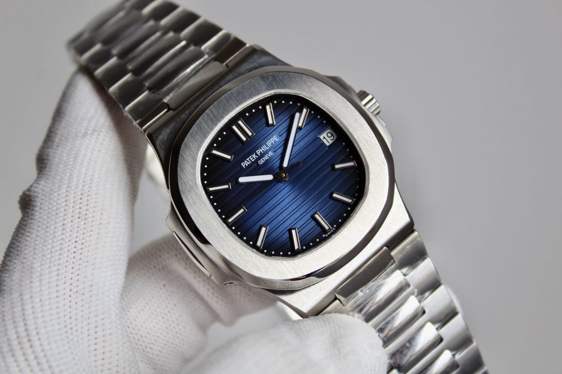 PATEK PHILIPPE 】Patek Philippe. Elegant Sports Series 57111A Nautilus, PP shocked the production of the king of steel watch, the best antidote program on the net, with Patek Philippe 9015 machine to change Cal.324 self-w