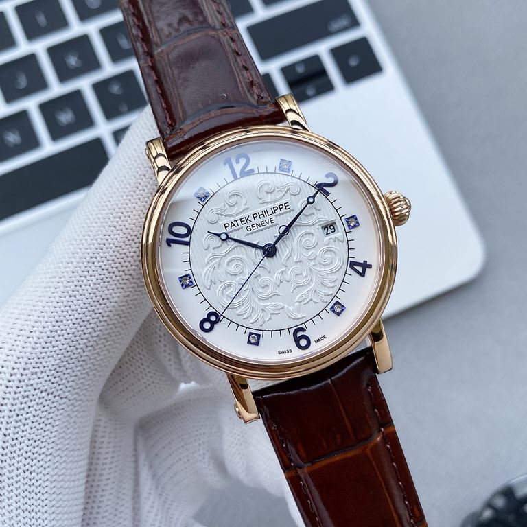 2020 [New Products]   Latest model of Patek Philippe Patek PhilippeVintage embossed, classic reproductionA perfect replica of a Patek Philippe classic.The case is selected from 316L stainless steel after CNC fine polishi