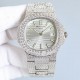 Patek Philippe Nautilus 5711 in white gold is a new and upgraded version of the brand's renowned double-row diamond bezel. Newly upgraded version Double rows of large diamond bezel, the brand's world-renowned super jewel