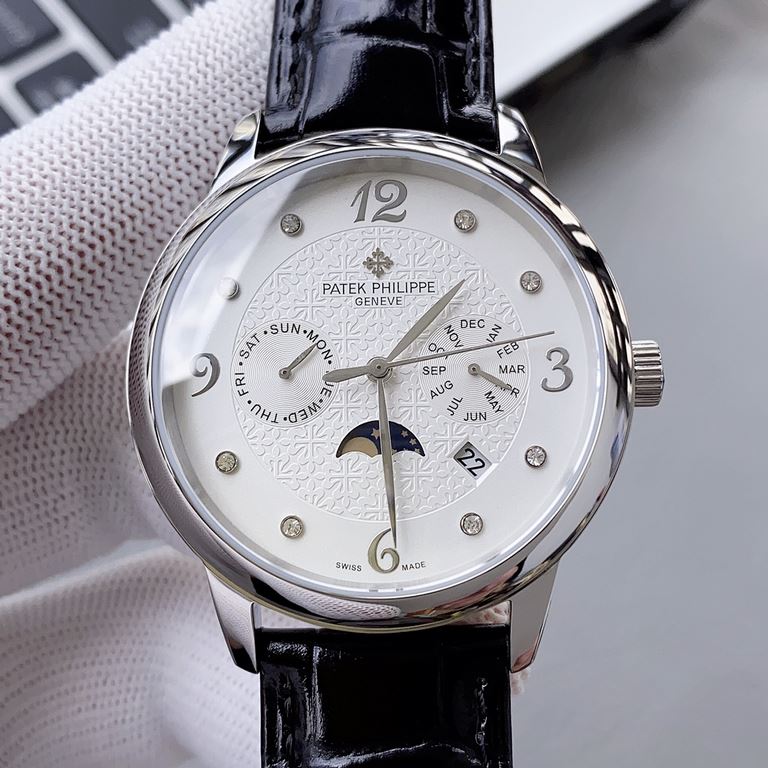 2020 Patek Philippe Complications Chronograph Series Launch Patek Philippe The aristocrat's work of art! With imported 9100 multifunctional movement (0 repairs) functions (24 hours, day of the week, star, month) imported