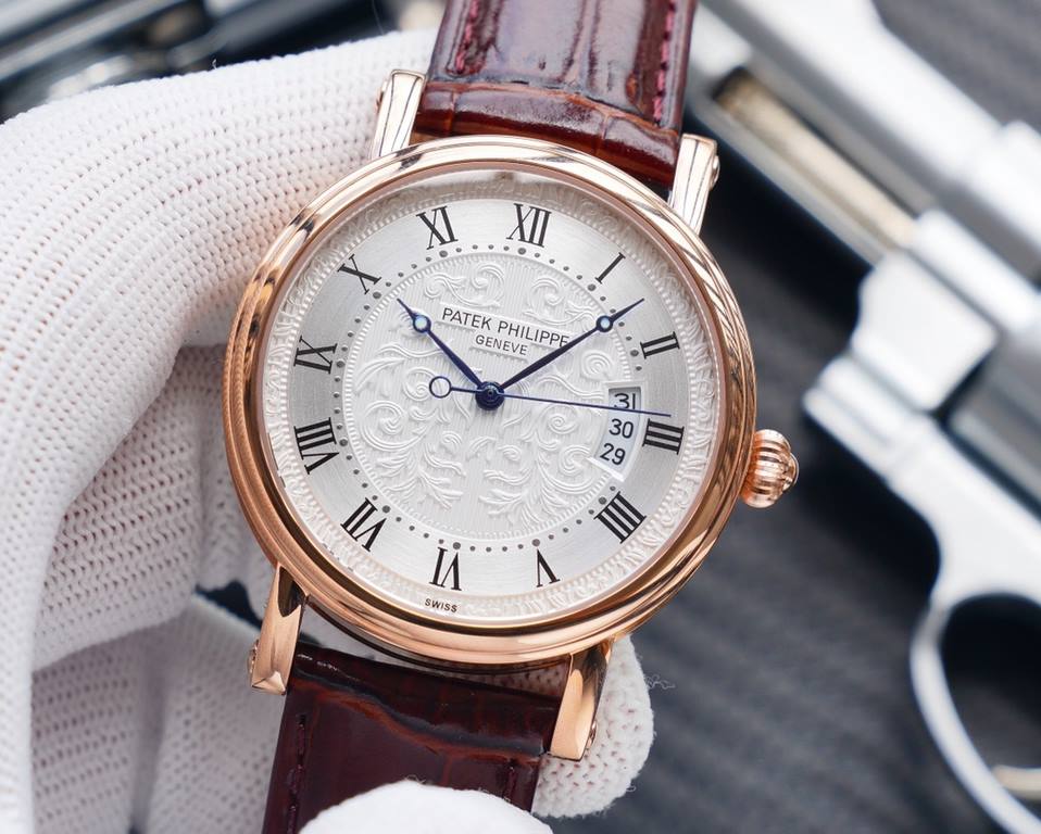 2020 [New Products]   Latest models of watches Patek Philippe Patek PhilippeVintage Embossed, Classic ReproductionA perfect replica of a Patek Philippe classic.The case is selected from 316L steel Xin after CNC fine poli