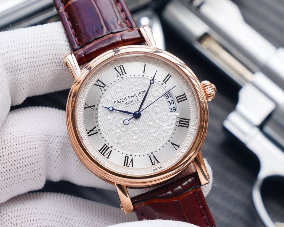 2020 [New Products]   Latest models of watches Patek Philippe Patek PhilippeVintage Embossed, Classic ReproductionA perfect replica of a Patek Philippe classic.The case is selected from 316L steel Xin after CNC fine poli