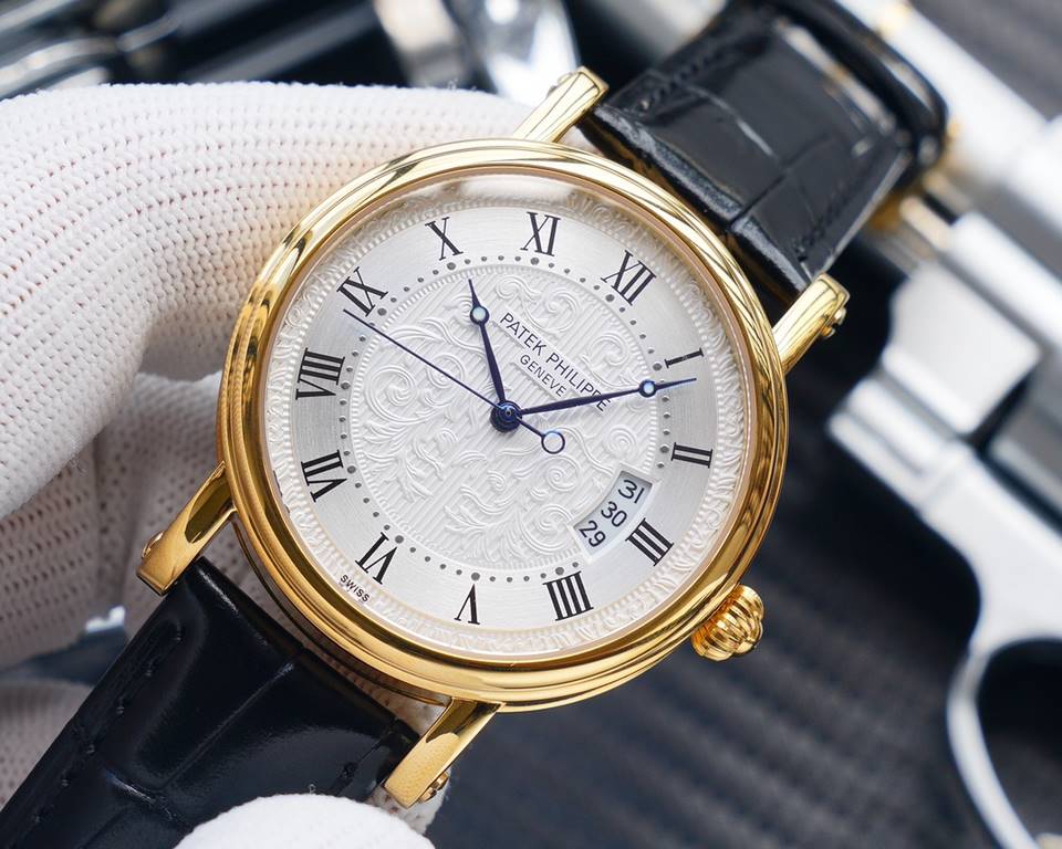 2020 [New Products]   Latest models of watches Patek Philippe Patek PhilippeVintage Embossed, Classic ReproductionA perfect replica of a Patek Philippe classic.The case is selected from 316L steel Xin after CNC fine poli