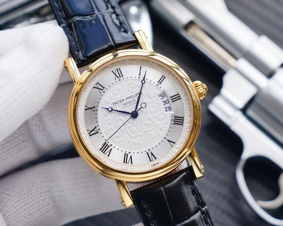 2020 [New Products]   Latest models of watches Patek Philippe Patek PhilippeVintage Embossed, Classic ReproductionA perfect replica of a Patek Philippe classic.The case is selected from 316L steel Xin after CNC fine poli