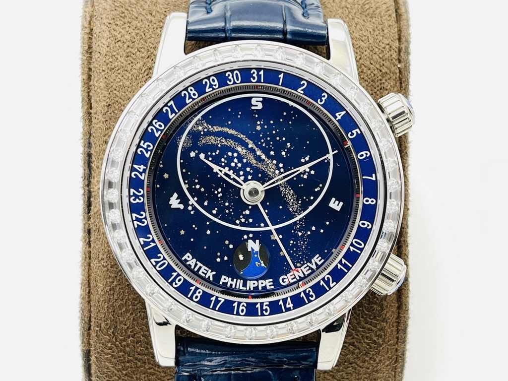 PFF Factory2021 New Product] V4 Upgraded Version Highest Version in the Market Same Functions as the Genuine Patek Philippe. Patek Philippe Star Upgrade Ultimate Edition! Upgrade details1 PP Patek did the same function a