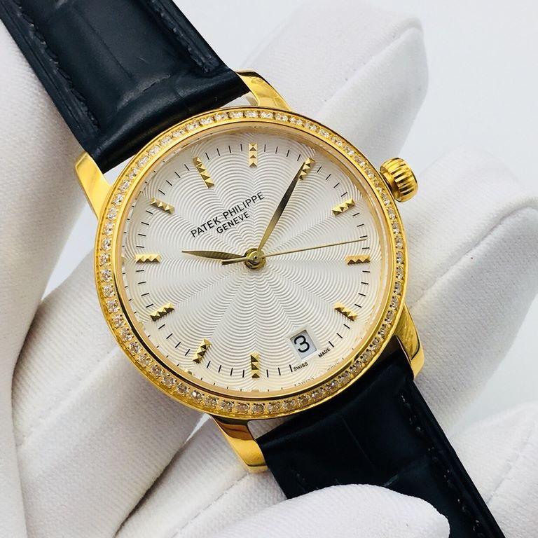 TW's latest recommendation Patek Philippe. Patek Philippe Ladies' Classic Collection!1 The original imported movement, back cover movement through the bottom, movement details interpreted in front of the eyes!2 Mirror wi