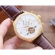 Men's favorite multi-function watch  Newest】：Patek Philippe  Best Design Exclusive First 【Type】：Boutique men's watches[Strap] Genuine cowhide leather strap[Movement] High-end automatic mechanical movement[Mirror] mineral