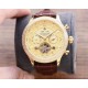 Men's favorite multi-function watch  Newest】：Patek Philippe  Best Design Exclusive First 【Type】：Boutique men's watches[Strap] Genuine cowhide leather strap[Movement] High-end automatic mechanical movement[Mirror] mineral