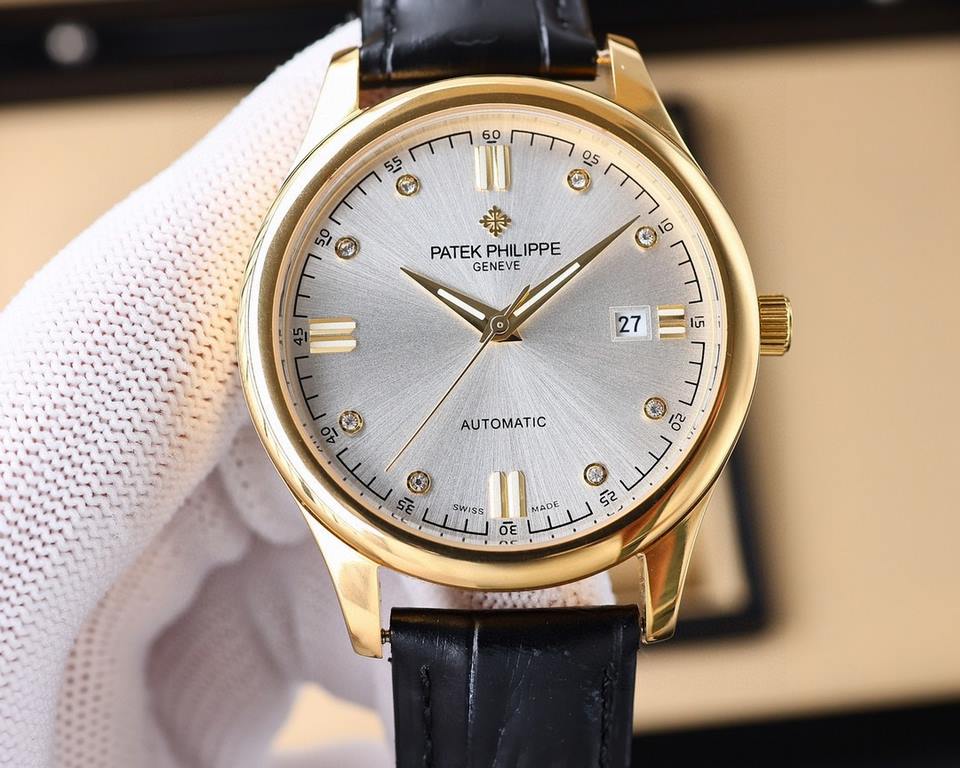 Patek Philippe PATEK PHILIPPE.   craftsman new work 2024 launched the latest style Patek Philippe PATEK PHILIPPE high version of the senior automatic wristwatch! Dial, hands, with luminescent design! Men's wristwatch  Si