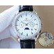 The latest Patek Philippe with imported 9100 multifunctional movement (zero repair) functions (24 hours, day of the week, star, month) imported 316 stainless steel! Imported 316 stainless steel! Original folding clasp! S