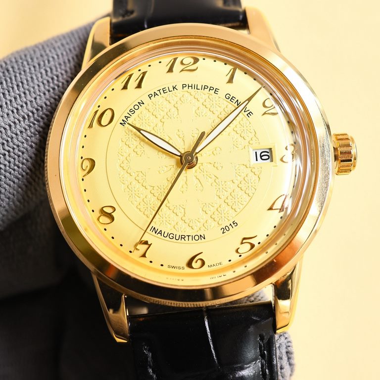 2024 Patek Philippe, hot new style, Patek Philippe new pot cover, took up to 6 months! Ultra-thin men's automatic mechanical wristwatch, using imported original 9015  movement, 28,800 vibrations per hour, zero return  qu