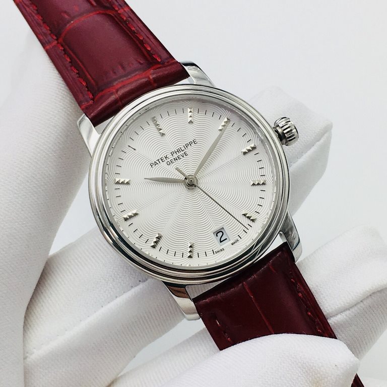 TW's latest recommendation Patek Philippe. Patek Philippe Ladies' Classic Collection!1 The original imported movement, back cover movement through the bottom, movement details interpreted in front of the eyes!2 Mirror wi