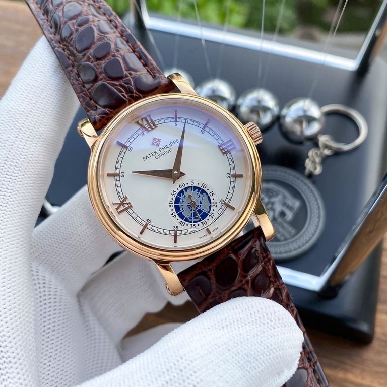 Physical photographyBrand：Patek Philippe-PATEK PHILPPEType [cool] men's watchesCase 316 stainless steel (quality workmanship)Strap imported calfskin  316 steel (two optional)Movement Highly customized automatic mechanica