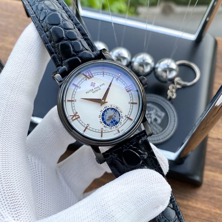 Physical photographyBrand：Patek Philippe-PATEK PHILPPEType [cool] men's watchesCase 316 stainless steel (quality workmanship)Strap imported calfskin  316 steel (two optional)Movement Highly customized automatic mechanica