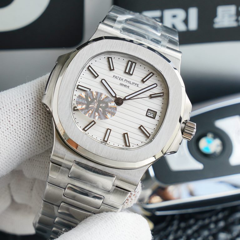 Superior version   Patek. PATEK PHILIPPE Elegant Sport Series 57111A Nautilus! The king of steel watches! The best antidote solution on the net with the Patek.Cal.324 self-winding precision and stability! Customized ergo