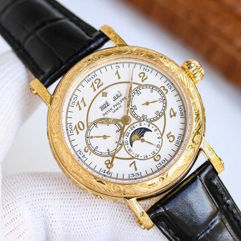 [A pale and strong iron stroke] High-value new product, rustic. Vintage. Craftsmanship! Patek Philippe Classic Grande Complication Multifunction Perpetual Calendar The team worked for more than two years to design the Pa