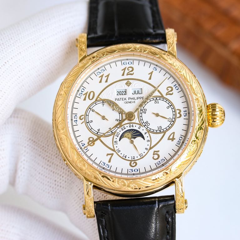 [A pale and strong iron stroke] High-value new product, rustic. Vintage. Craftsmanship! Patek Philippe Classic Grande Complication Multifunction Perpetual Calendar The team worked for more than two years to design the Pa