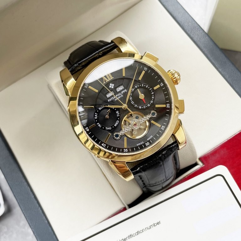 Patek Philippe Patek Philippe Patek Philippe boutique men's watches, multi-functional design, noble atmosphere, gentleman style, excellent quality, hot sale all over the city. Adopting automatic mechanical movement, top-