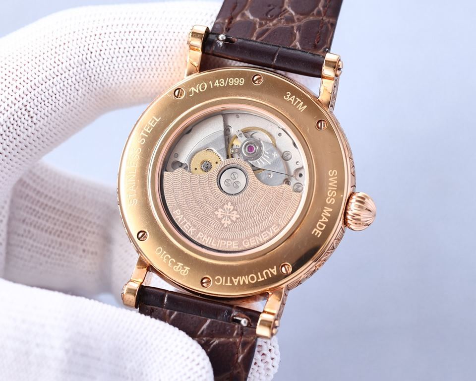 2022 New Patek Philippe (actual photo) Patek Philippe The aristocrat's work of art! With imported 9100 multifunctional movement (0 repairs) functions (24 hours, day of the week, star, month) imported 316 stainless steel!