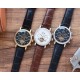 Men's favorite multi-function watch  Newest】：Patek Philippe  Best Design Exclusive First 【Type】：Boutique men's watches[Strap] Genuine cowhide leather strap[Movement] High-end automatic mechanical movement[Mirror] mineral