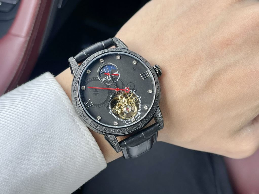 .  With automatic mechanical movement, top-grade 316 stainless steel case, mineral ultra-strong mirror, size 42mm   AD production boutique constantly